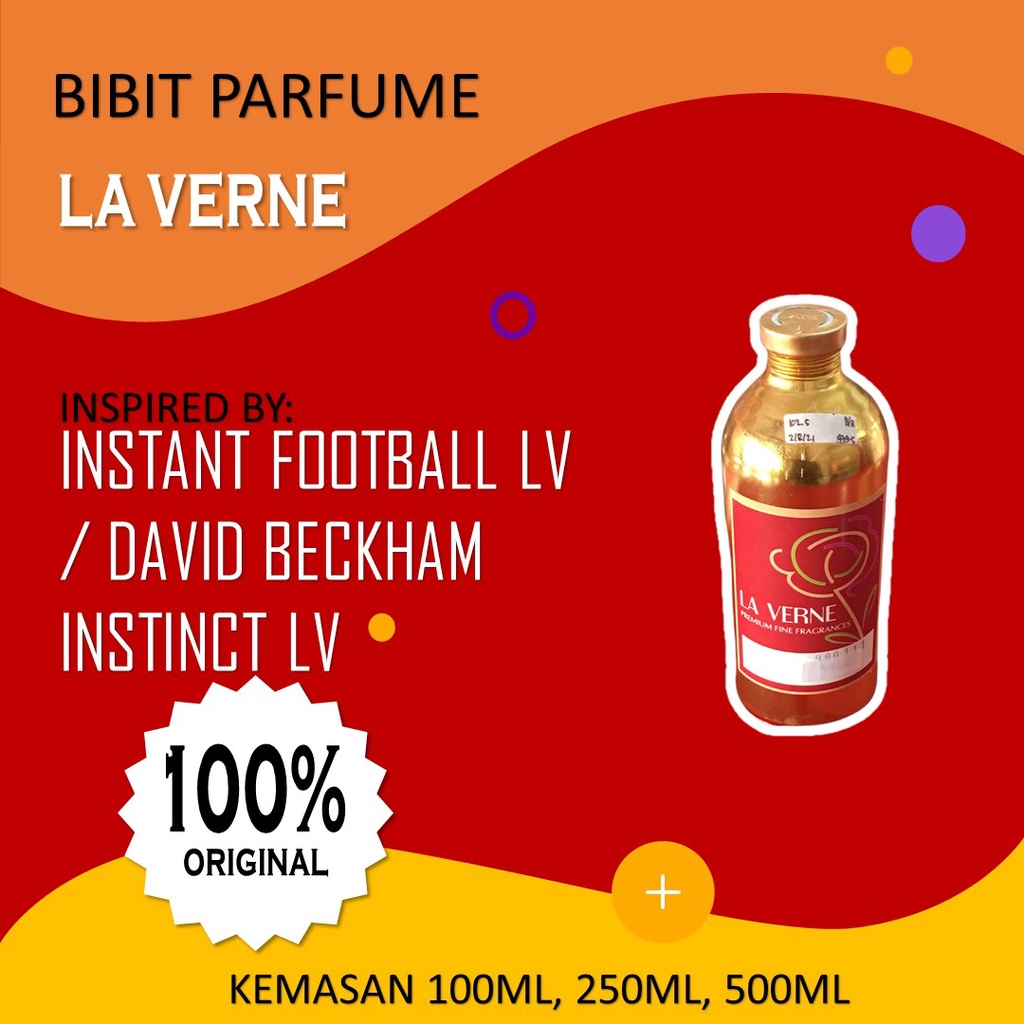 Bibit Parfum LAVERNE INSTANT FOOTBALL LV Searah dengan DAVID BECKHAM INSTINCT LV