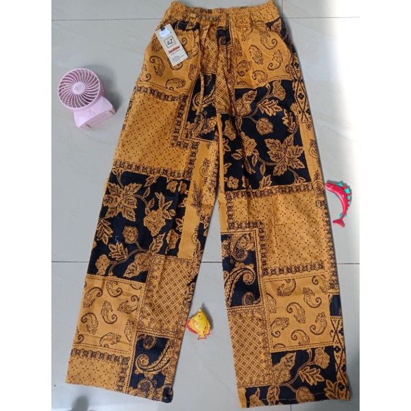 KULOT PANJANG KATUN STRETCH-Kuning 2
