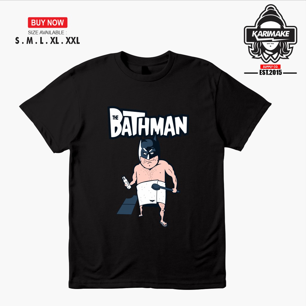 Kaos Baju Superhero BATMAN THE BATHMAN Kaos Superhero - juraganpoloshirt
