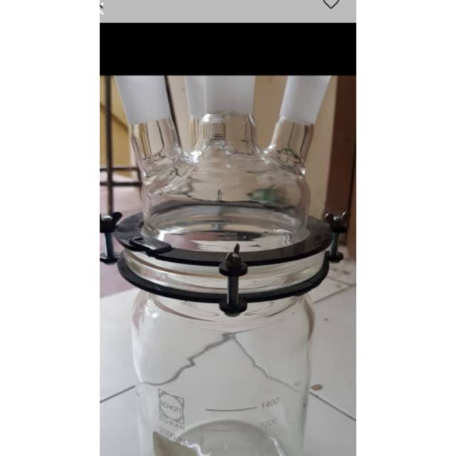 reactor glass, vessel reactor 3000ml