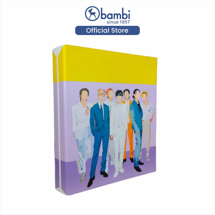 K-POP SERIES // Bambi D-Type Ring Binder BUTTER Series - Koleksi Foto A4 A5 2 ring & 3 Ring