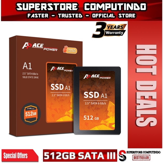 SSD Ace Power A1 512GB SATA III