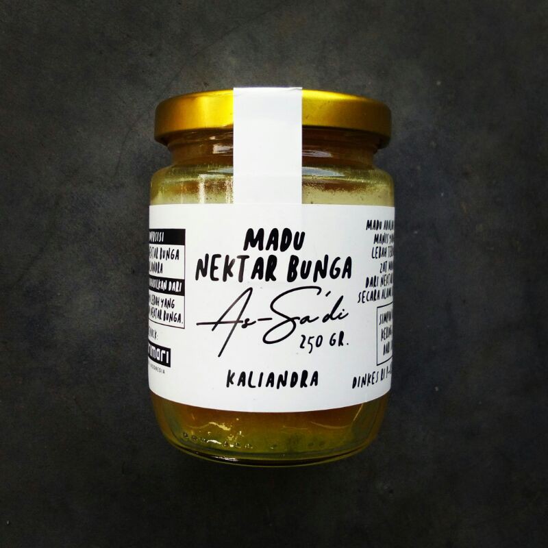 

madu nektar bunga kaliandra 250 gr.