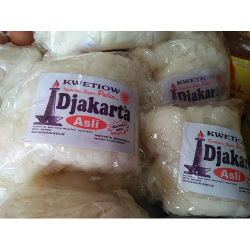

Kwetiau Pulen/Tidak Lengket 1Kg ( Isi 2 pcs )