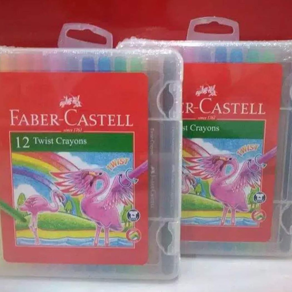

Faber Castell Twist Crayon 12