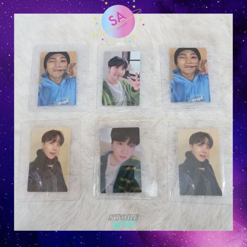 Ready Stock Official BTS Photocard Lucky Draw Be Essential