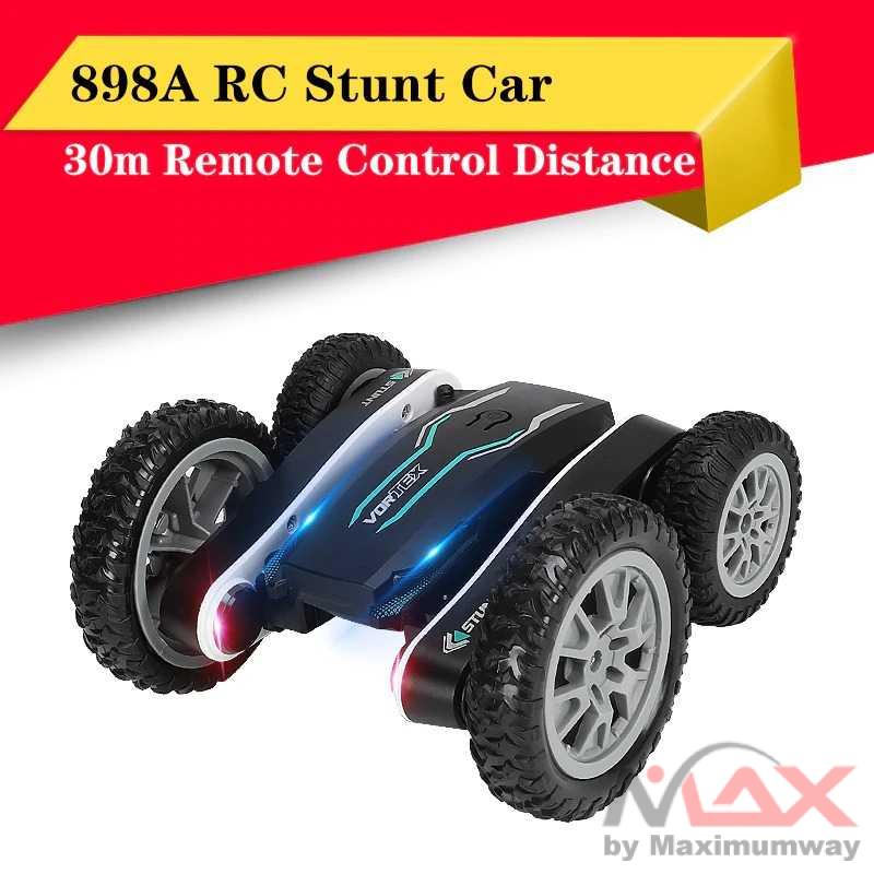 Vortex Mobil Remot Kontrol / RC Offroad / Rock Crawler Remote Control Mini Climber New Edition Remote Control Stunt Car LED 360 Degree Flip 4WD 2.4G - 898A / remot kontrol / mobi mobilan remot kontrol / mobil remot kontrol / remot kontrol / RC