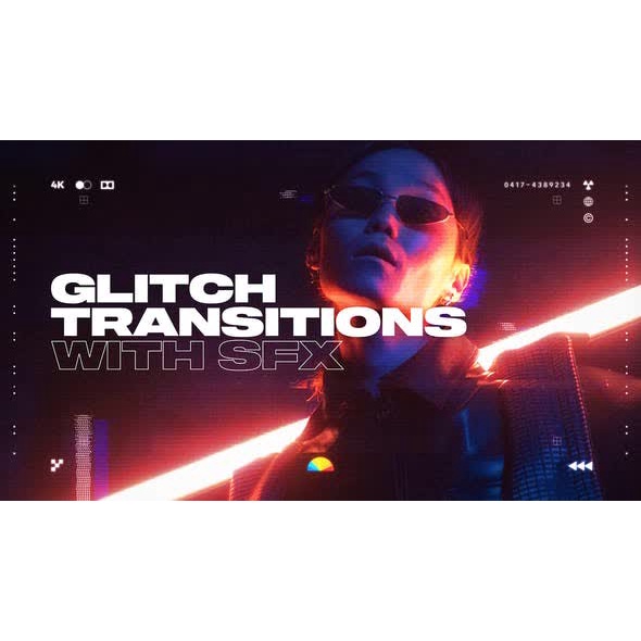 Myfx Glitch Transitions - After Effect Extension