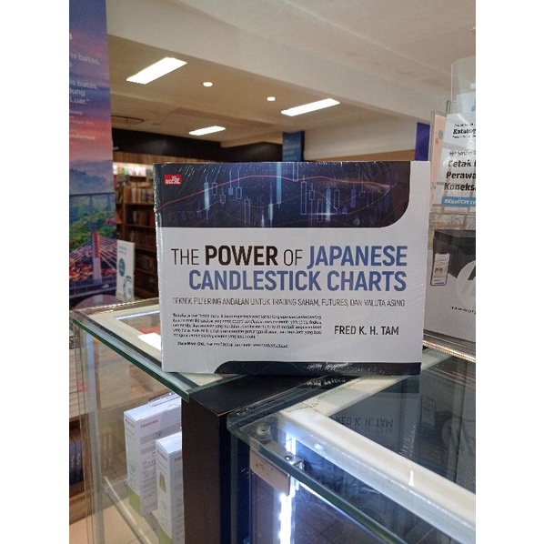 Buku The Power Japanese Candlestick Charts - Fred Original Gramedia