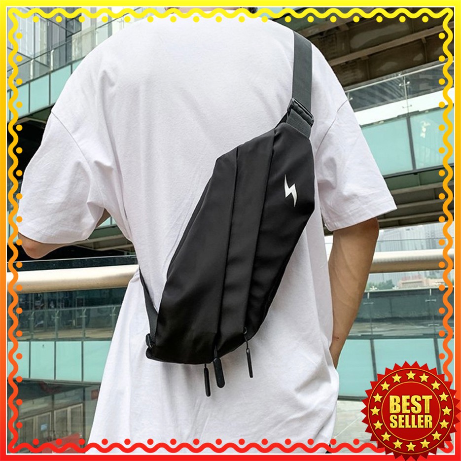 WYK65 Impor Tas Selempang Flash Waterproof Anti Air Triple Layers Sling Bag Premium TKM