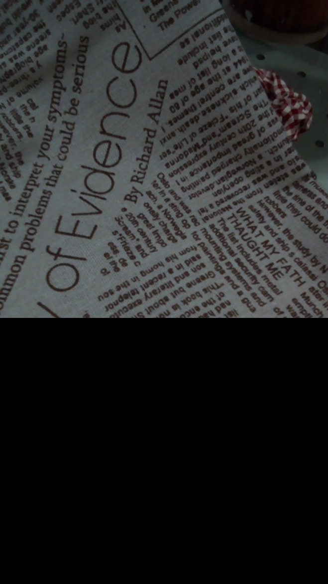 Newspaper Napkin