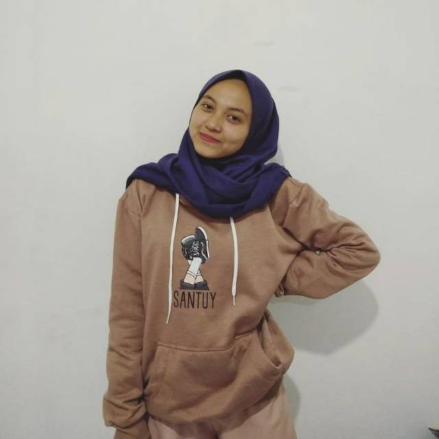 SANTUY HOODIE JUMPER UNISEX - ATASAN TEBAL HALUS TERLARIS