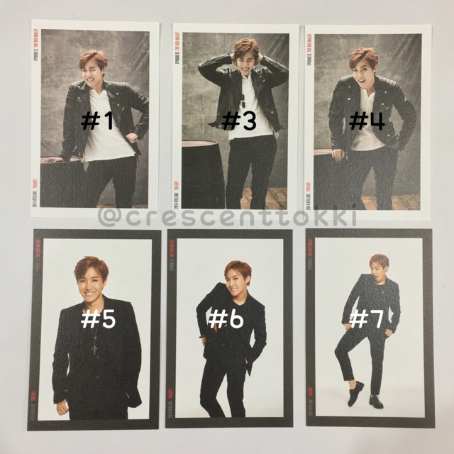 BTS OFFICIAL MD The Red Bullet J-Hope Photoset