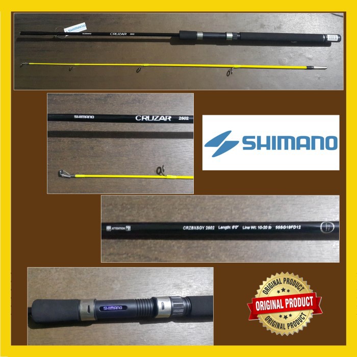 JORAN SHIMANO CRUZAR 2602 180CM ORIGINAL 2 SECTION
