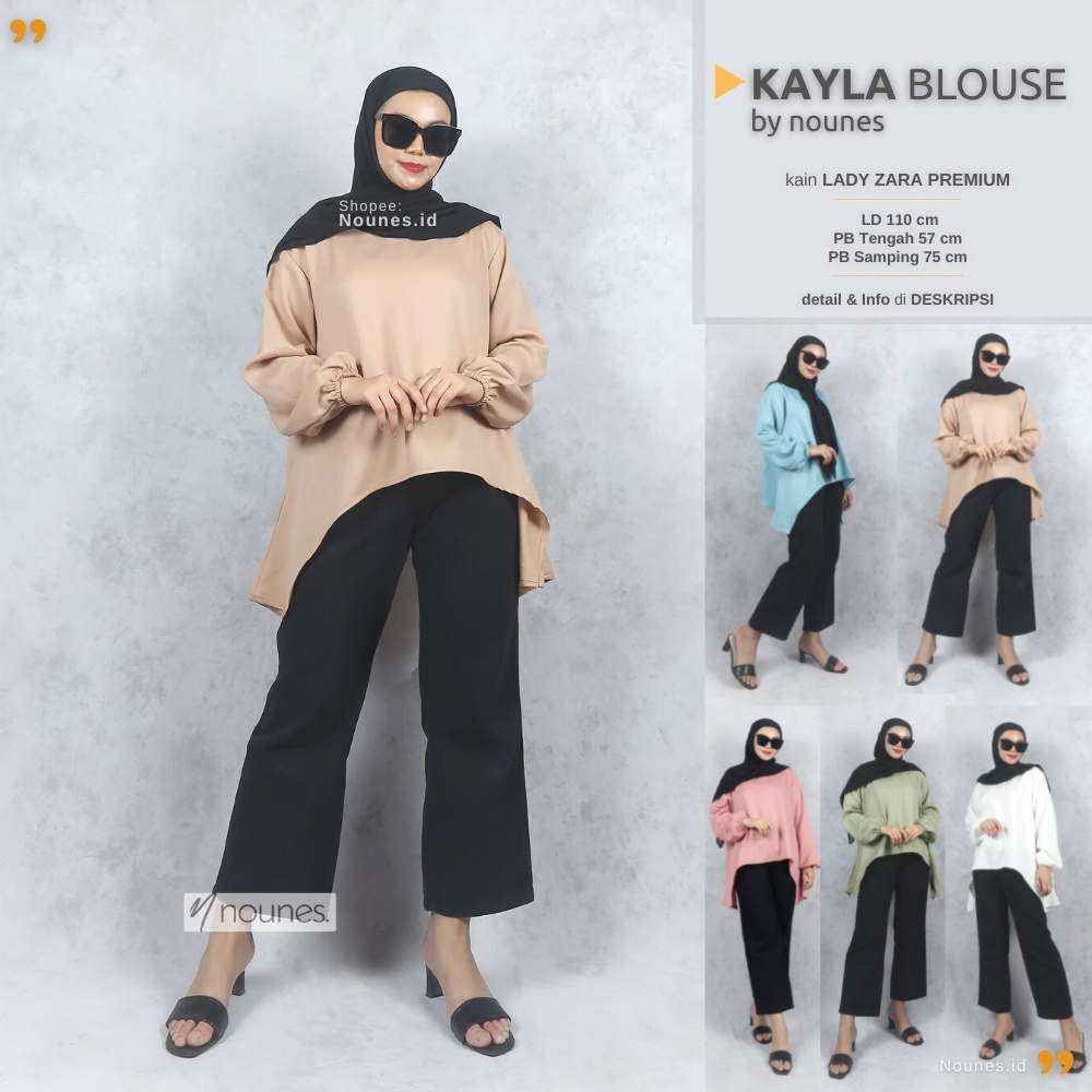 DEFECT Baju Atasan Reject Minor Top Tunik Blouse Shirt Outer Wanita Model Ghea Kayla Amanda Yuki Ayla Nayla