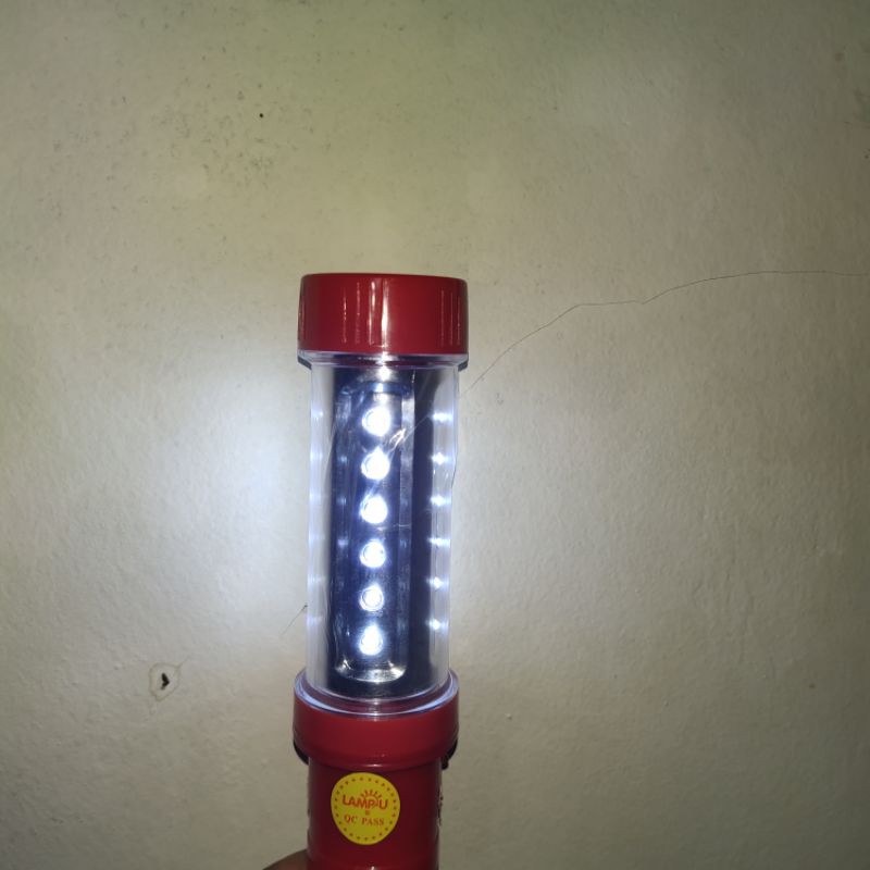 center lampu led torch batre tahan lama dan terang