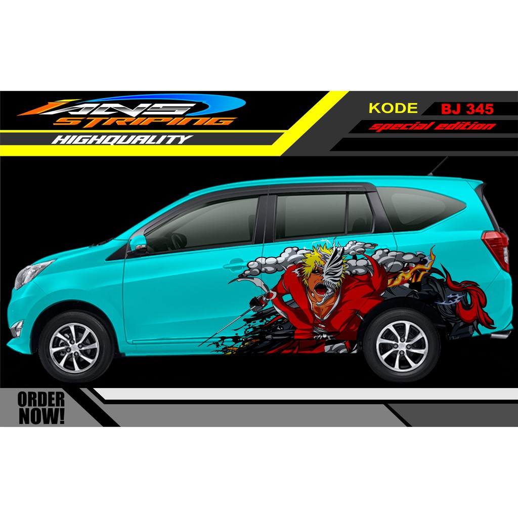 STICKER MOBIL SIGRA / DECAL STICKER CALYA AGYA MOBILIO / STIKER MOBIL / VARIAISI MOBIL