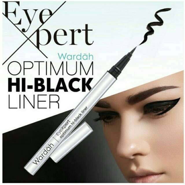 ☃Cutezz_Ching1☃Wardah Eyexpert Optimum Hi Black Liner