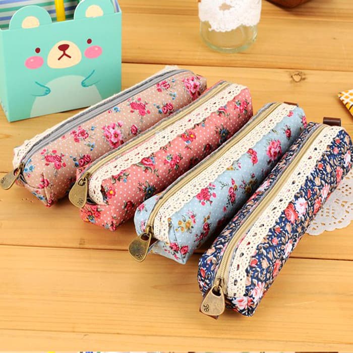 

TERLARIS!!! Tempat Pensil Bulat Bunga UNIK