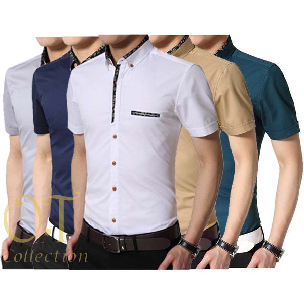 [kemeja Jovan varian warna] merk OT Collection