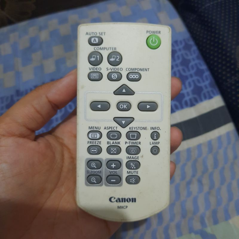 REMOTE REMOT PROYEKTOR PROJECTOR CANON MXCP ORIGINAL ASLI