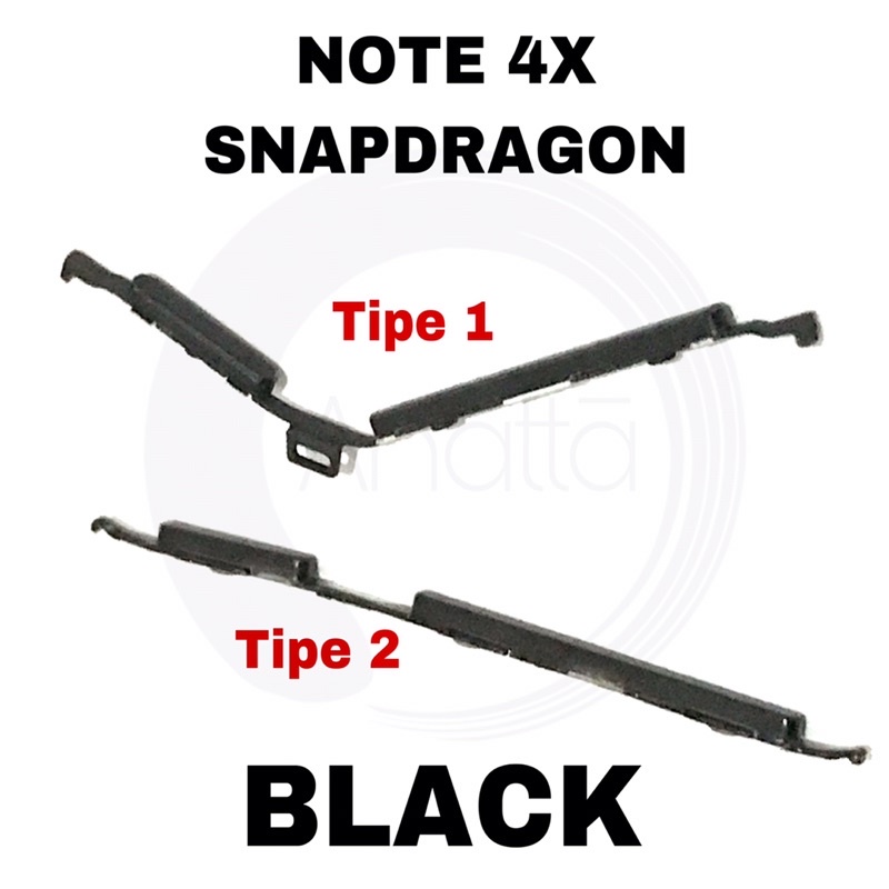 Tombol Luar On Off Volume Xiaomi Redmi Note 4  / Note 4X