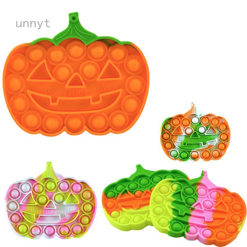 Jual Push Pop it fidget toy Pumpkin 