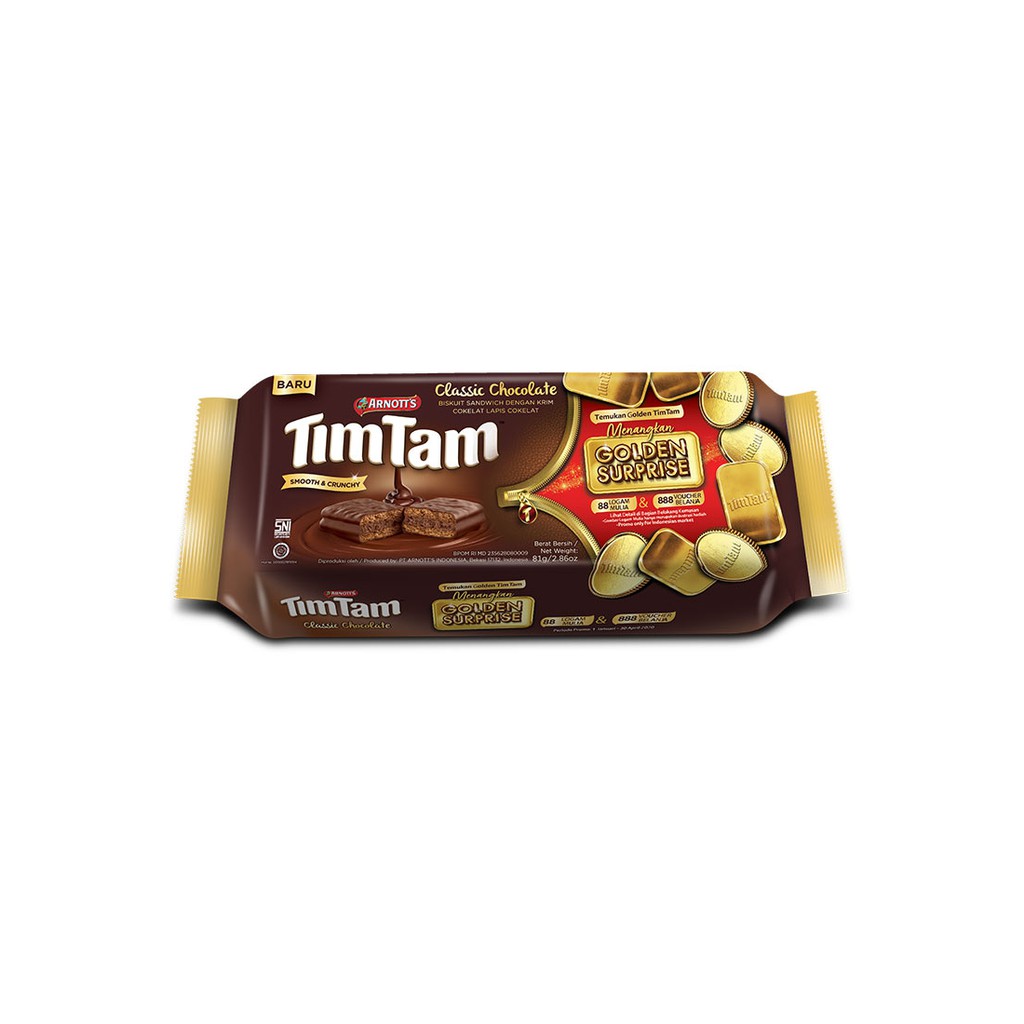 

TIM TAM CHOCOLATE 81G