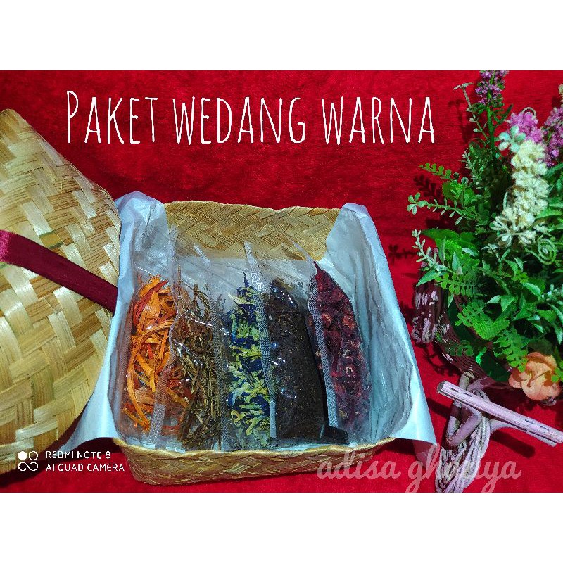 

hampers paket wedang warna
