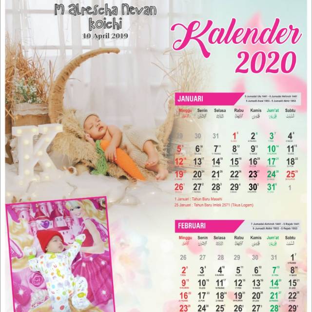 

Kalender custom 2020