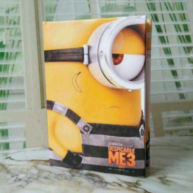 

Aneka notebook Custom A6 Minion Banana Despicable Me 3