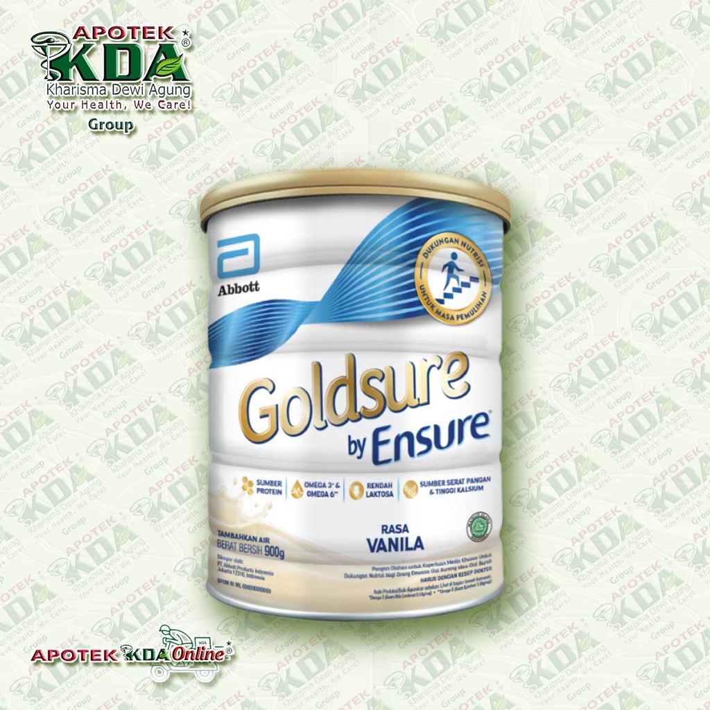 

GOLDSURE BY ENSURE RASA VANILA 850 GRAM