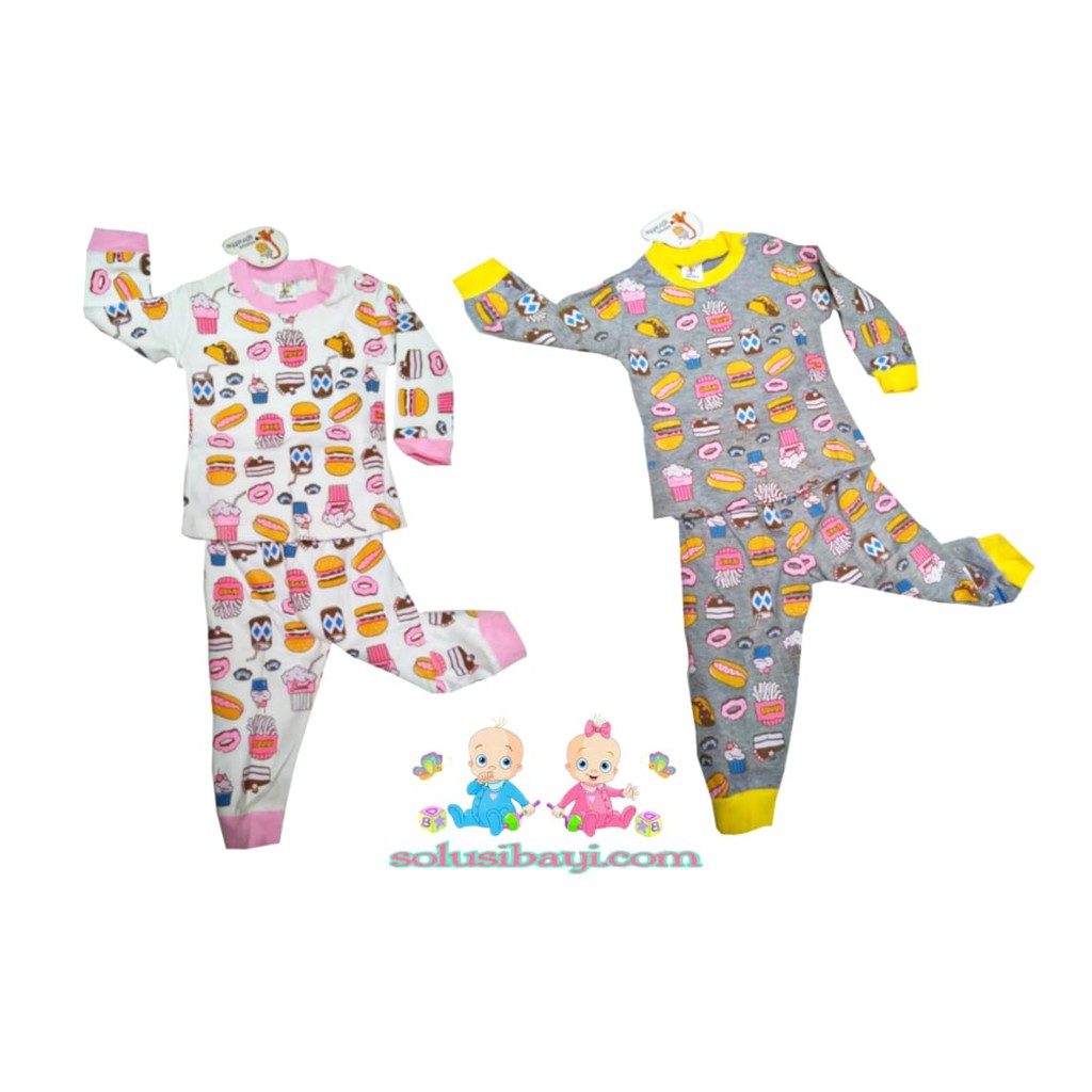 Baju Tidur Anak Bayi Piyama Anak Bayi Laki Laki Atau Perempuan Sleepy Giraffe