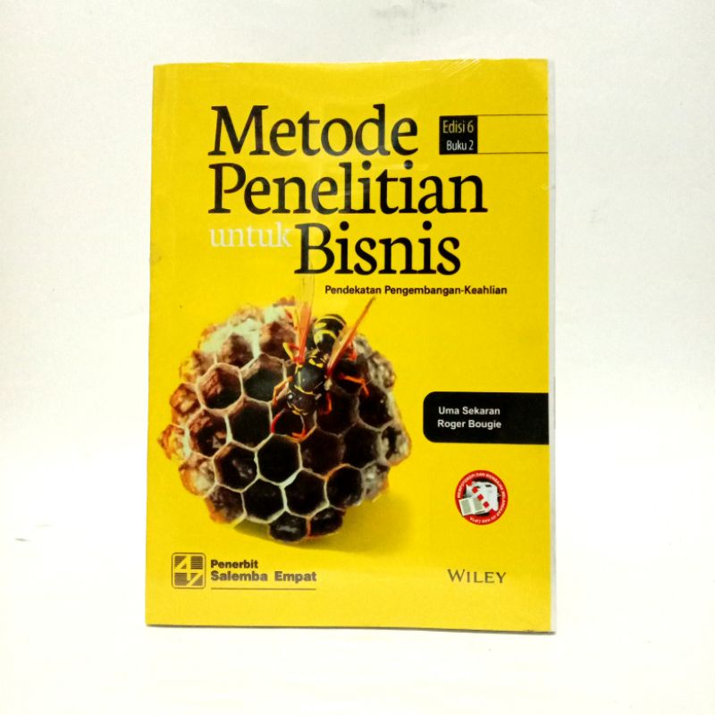 Jual Metode Penelitian untuk Bisnis Edisi 6 Buku 2 | Shopee Indonesia
