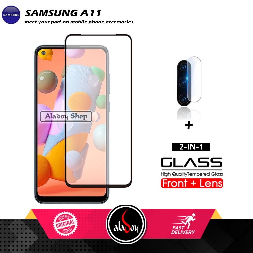 Tempered Glass Layar Samsung A11 Free Tempered Glass Camera