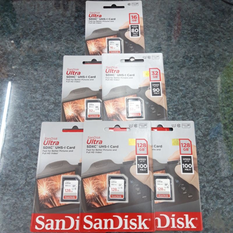 SD Card kamera Memory Card Sandisk Memori Kamera SD Card Sandisk