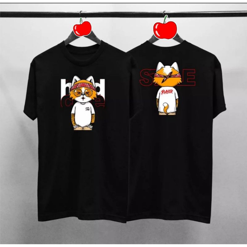 ( COD ) KAOS PRIA //PLAYER CAT// KAOS DISTRO // PAKAIAN PRIA // KAOS MURAH