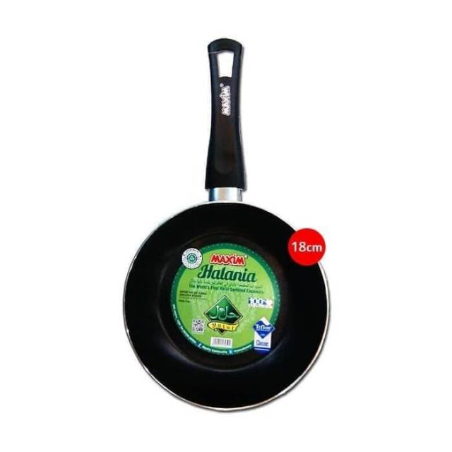 Frypan maxim new halania 18cm/ penggorengan teflon maxim 18cm/ kuali anti lengket