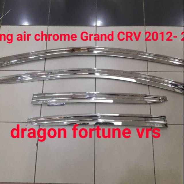 Talang air Grand CRV chrome  2012-2015.