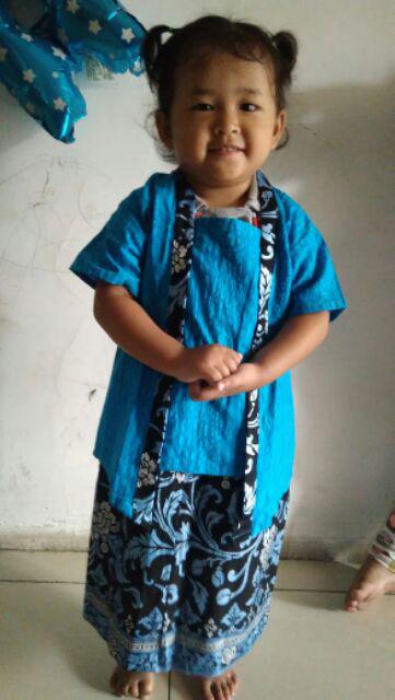 Kebaya Anak-batik Anak-baju Batik Anak Cewek-r&b Batik Anak Prada Mutiara