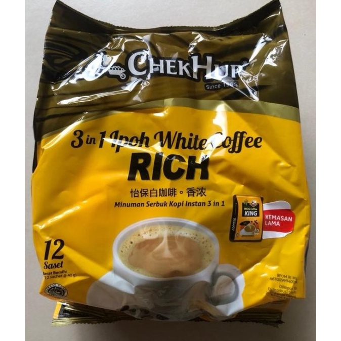 

Chekhup White Coffee King/ Chek Hup King/ Instant Coffee 600g