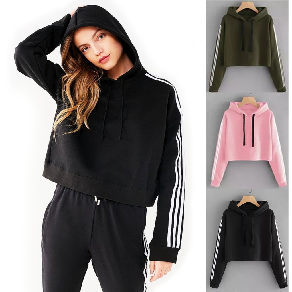 Bess - Sweater Hoodie Crop Murah / Sweater Hoodie Crop 3 LIST