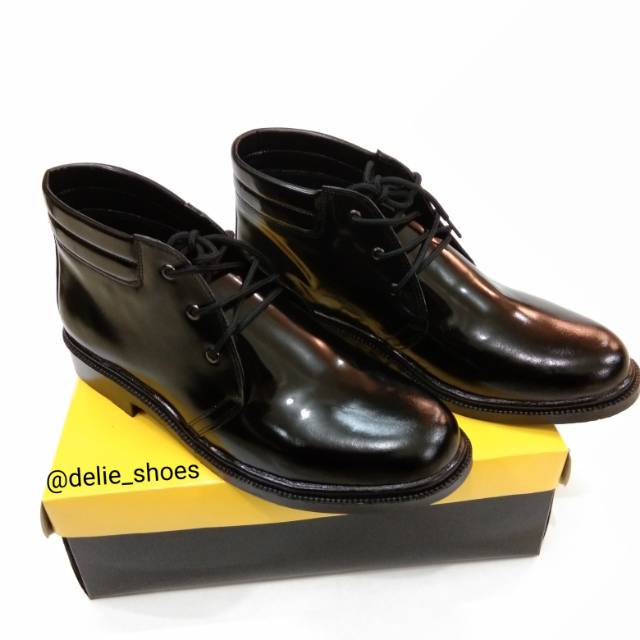 Sepatu pdh kulit asli kilap.sepatu pdh tnipolri kulit kilap.sepatu pdh exclusive