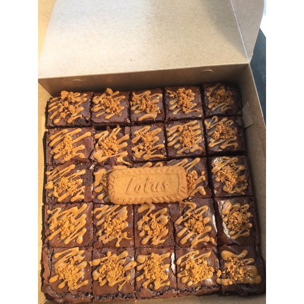 

Lotus Biscoff Brownies / lotus brownies / brownies denpasar