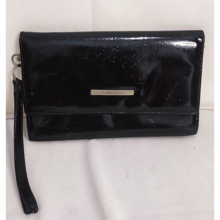 Preloved clutch dompet Arnaldo Bassini