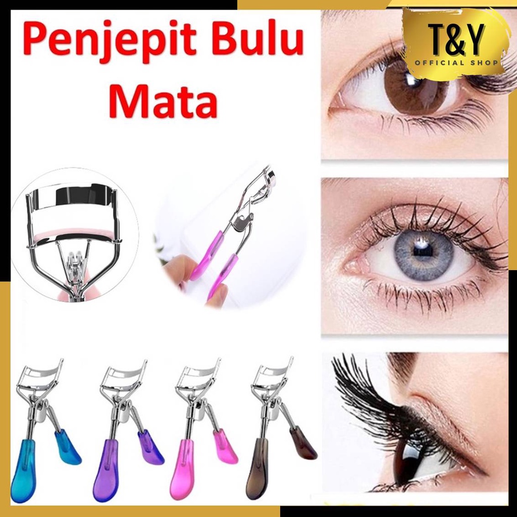 T&amp;Y Penjepit Bulumata Jepitan Maskara Eyelash Curler Jepit Pelentik Bulu Mata Impor Murah