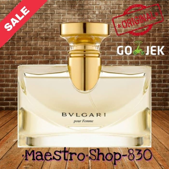 Parfum Original Bvlgari Pour Femme EDP 100ML Women Bulgari Ori Reject Original