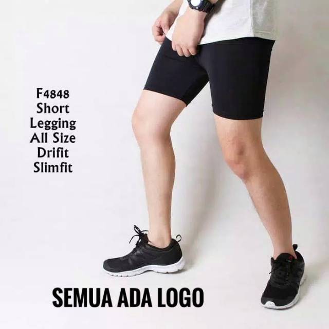 Celana baselayer pria training strech