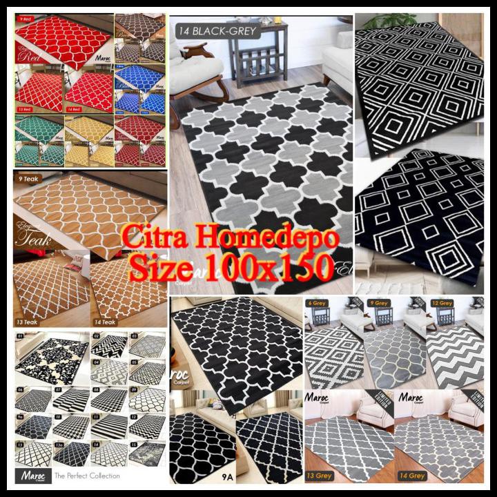 Karpet Minimalis 100X150 - Random Motif