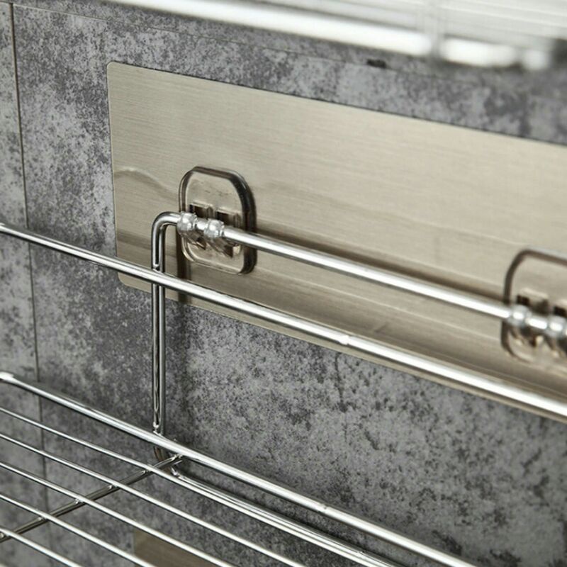 Rak Gantung Kamar Mandi Toilet Bathroom Rack Stainless Steel Size L w21